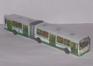Бумажная модель ЛиАЗ-6212