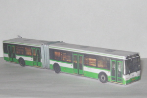 ЛиАЗ-6213 №17217 - бумажная модель