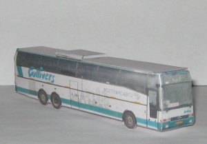 Бумажная модель автобуса MAN