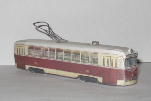 Модель трамвая РВЗ-6