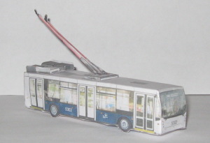 Модель троллейбуса ТролЗа-5265
