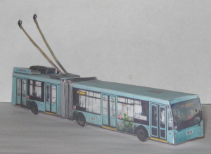 Бумажная модель ТролЗа-6206 "Мегаполис" №3670