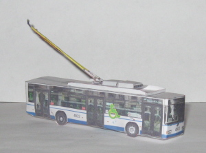 Бумажная модель троллейбуса ВМЗ-5298.01