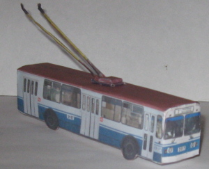 Бумажная модель ЗиУ-682Г №3117