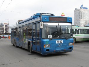Троллейбус №3950